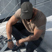 Load image into Gallery viewer, King @ Birth Distressed Dad Hat