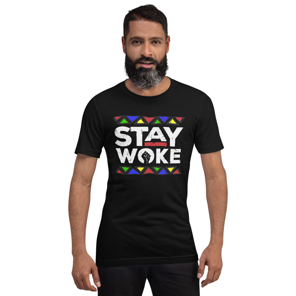Stay Woke Short-Sleeve Unisex T-Shirt
